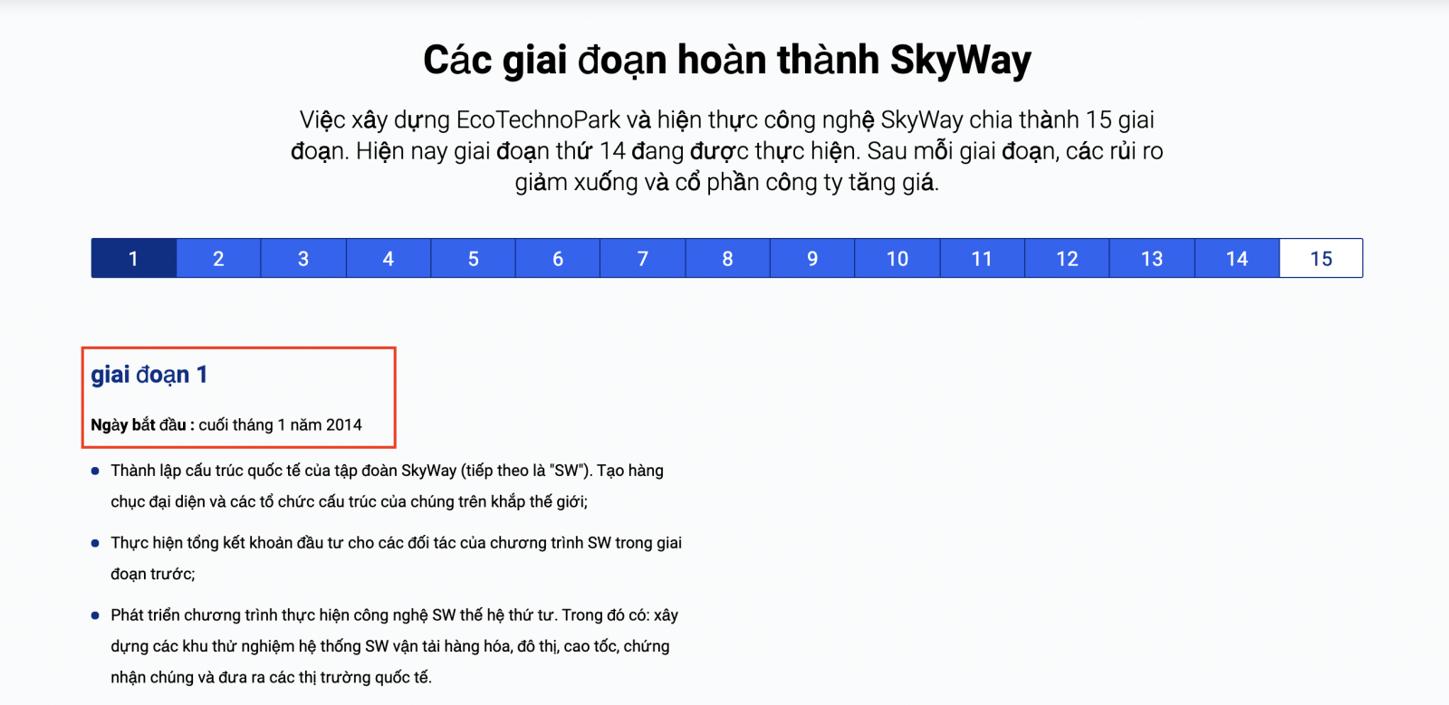 15 giai đoạn gọi vốn của SkyWay