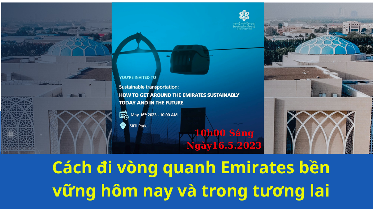 Cách đi vòng quanh Emirates bền vững hôm nay và trong tương lai