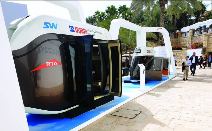 Công nghệ Skyway xuất hiện trên website của bộ giao thông Dubai