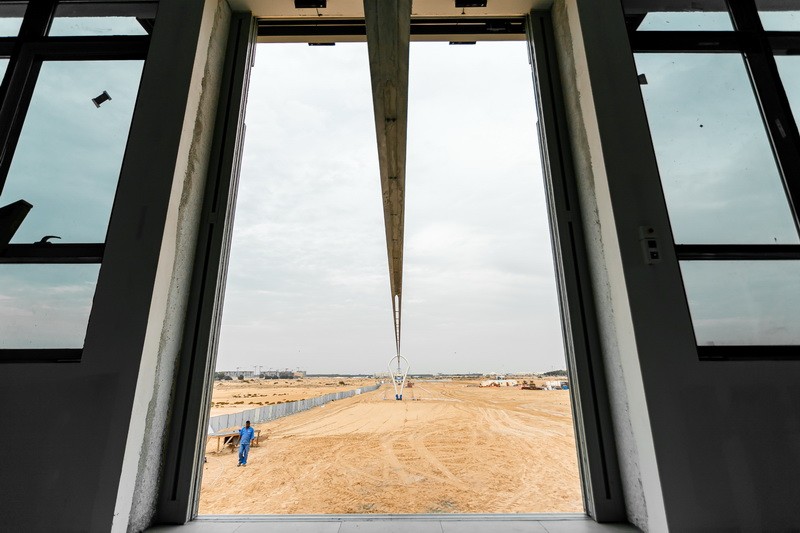 Đường ray công nghệ skyway tại Sharjah