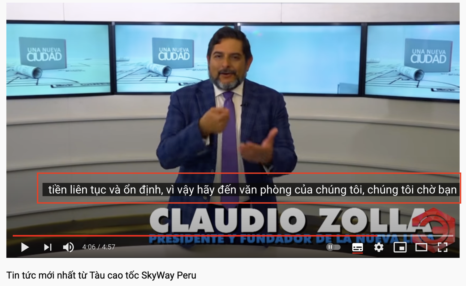 SkyWay tại Peru