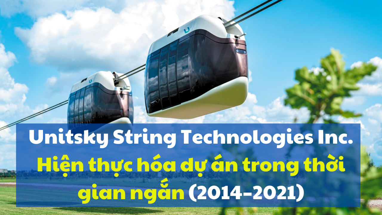 Unitsky String Technologies Inc. Hiện thực hóa dự án trong thời gian ngắn (2014–2021)