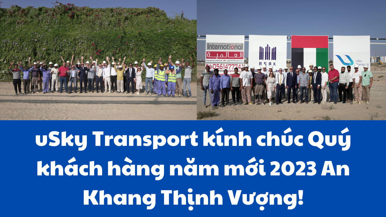uSky Transport kính chúc Quý khách hàng năm mới 2023 An Khang Thịnh Vượng!