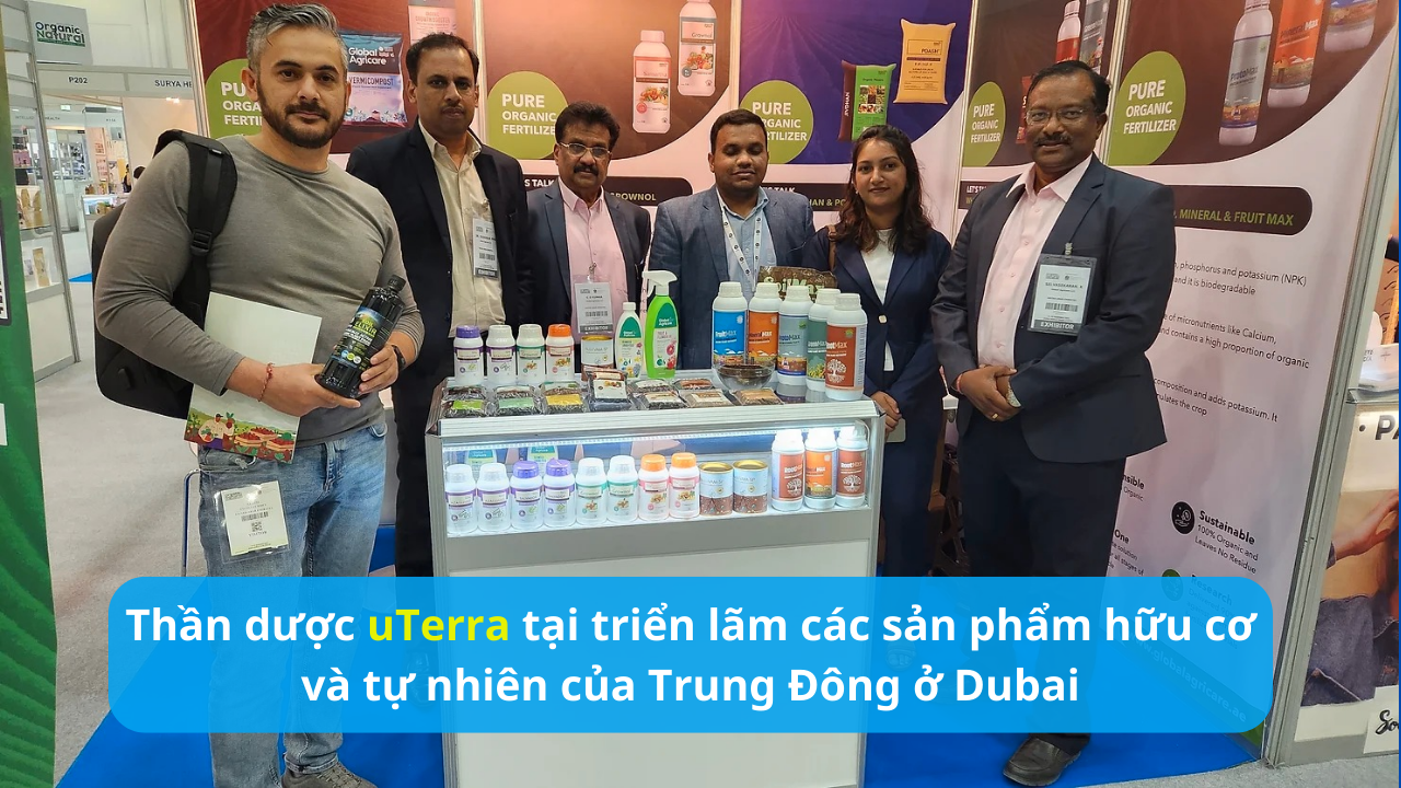 uScovery DMCC tại triển lãm các sản phẩm hữu cơ và tự nhiên của Trung Đông ở Dubai